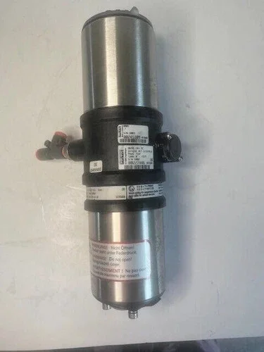 Burkert Type 2103 Pneumatic Diaphragm Valve with 8695 Control Head and 8801 Integrator, Sanitary Stainless Steel — primary product image