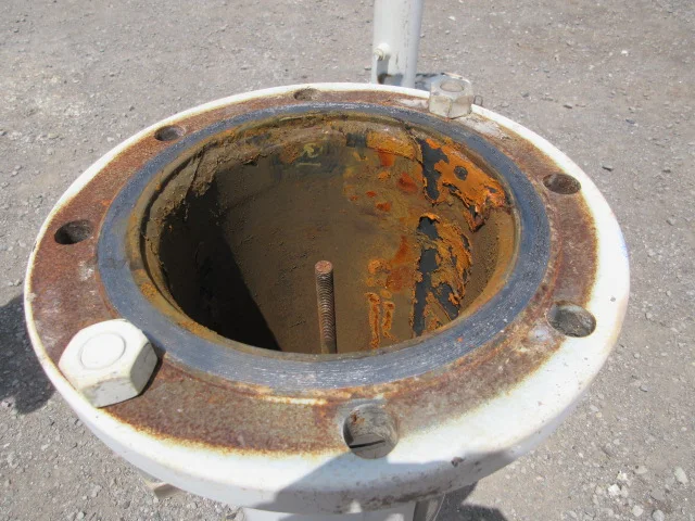 Valerus SS256-0 Vertical Pressure Vessel 8-5/8" x 3'9" — primary product image