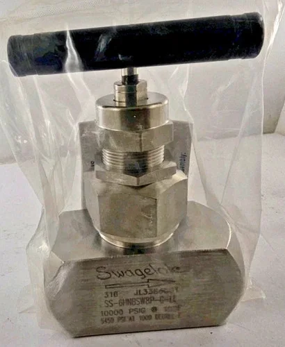 Swagelok SS-6HNBSW8P-G-LE Bleed Valve 3/8" Tube OD Stainless Steel — primary product image