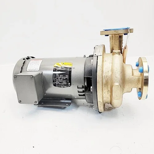Ampco 2x1.5 ZC2 Bronze Centrifugal Pump with 3HP Baldor Motor — product image 3 of 8