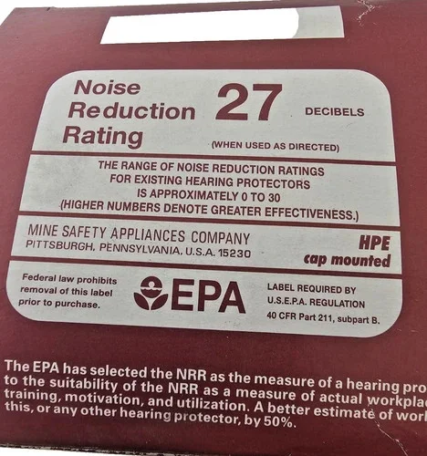 MSA HPE Cap-Mounted Earmuffs NRR 27 — product image 2 of 3
