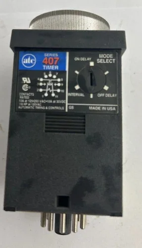 ATC Series 407 Multifunction Timer 407A500F3X 24-240VAC — product image 2 of 4