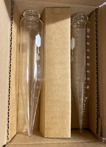 Kimble Chase 45241-100 Kimax Glass Oil Centrifuge Tubes, 100 mL, 8 Inch, Pack of 6 — primary product image