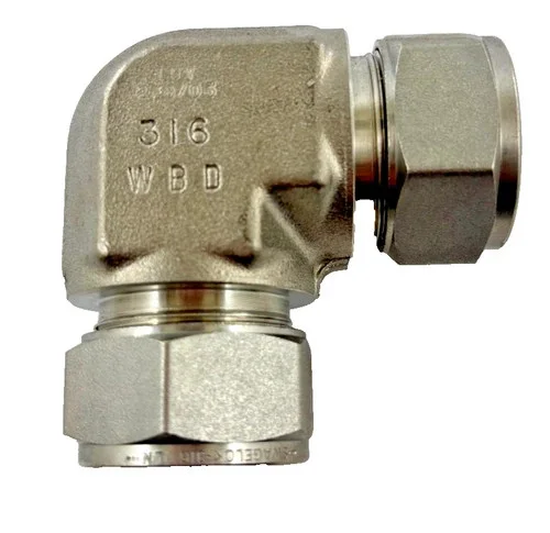 Swagelok SS-20M0-9 Stainless Steel 90° Elbow Tube Fitting, 20mm Tube x 20mm Tube — product image 3 of 4