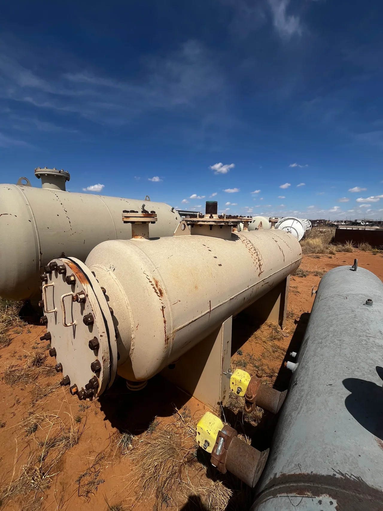 Area Tanks 3-Phase Horizontal Separator, 36 in x 10 ft, Serial J-157 — primary product image