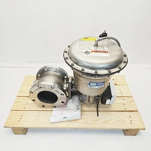 DeZURIK 6-Inch V-Port Ball Valve VPB 9720016R002 with Honeywell Rotary Actuator and ABB PositionMaster EDP300 — product image 5 of 6