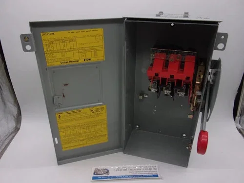 Cutler Hammer DH361URK Heavy Duty Safety Switch 30A 600V 3-Pole Non-Fusible NEMA 3R — product image 4 of 9
