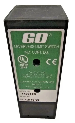 TopWorx GO Switch Leverless Limit Switch 11-12518-00 — primary product image