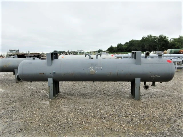 Exterran BR13-031 Horizontal Blowcase Pressure Vessel 30in x 15ft — primary product image