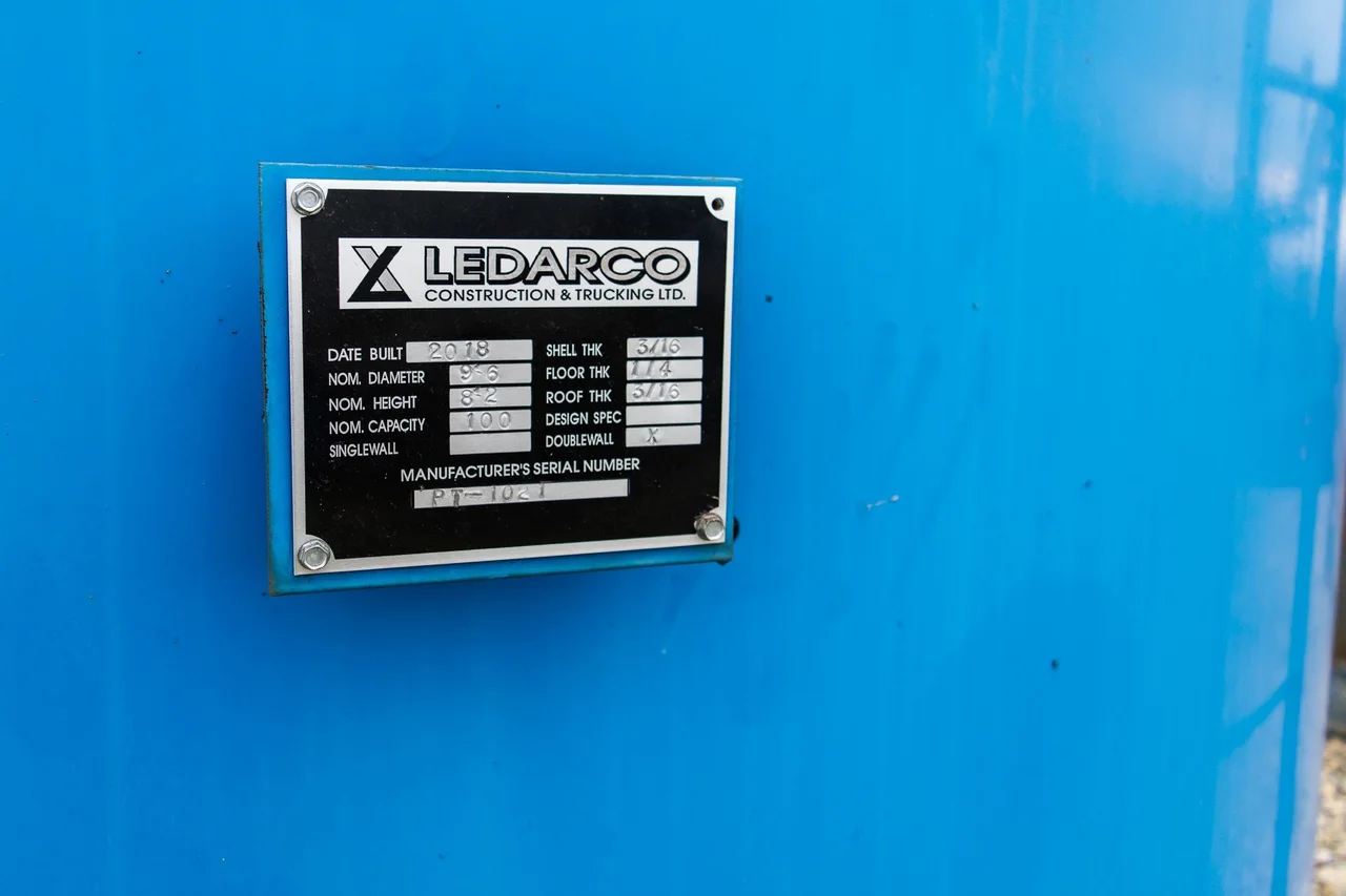 100 BBL Double Wall Storage Tank — product image 4 of 4