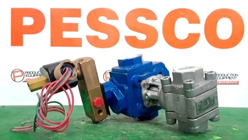 Habonim C20 SR-2B IMP Pneumatic Actuator with 1" CF8M Ball Valve and ASCO 8551 Solenoid — primary product image
