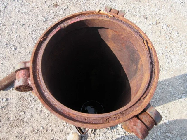 Crall Products Vertical Filter Separator Model 0-8-4-336, 8-5/8" x 42" — primary product image