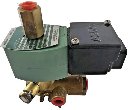 ASCO 8345G1MO 1/4 Inch 4-Way Solenoid Valve with Manual Operation — product image 3 of 6