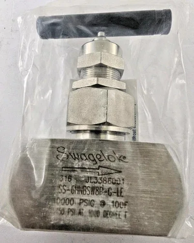 Swagelok SS-6HNBSW8P-G-LE Bleed Valve 3/8" Tube OD Stainless Steel — product image 2 of 7