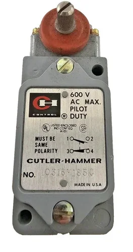 Cutler-Hammer 10316H185C Pilot Duty Limit Switch — primary product image