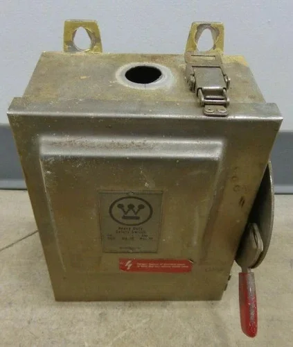 Westinghouse Heavy Duty Safety Switch WHF321, 30 Amp, 240/480 VAC — product image 3 of 10