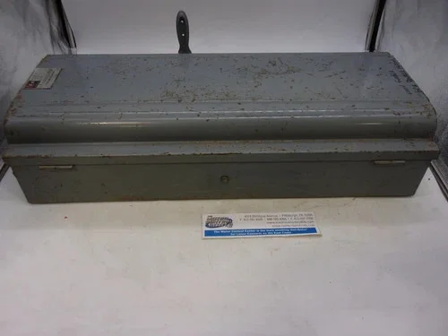 Cutler-Hammer 4162H312 Fusible Double Throw Safety Switch, 60A, 600V, 3P, NEMA 1 — product image 6 of 8