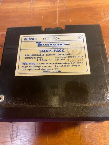 Transmation Snap-Pack Rechargeable Battery Cartridge 100724-005 — product image 2 of 5