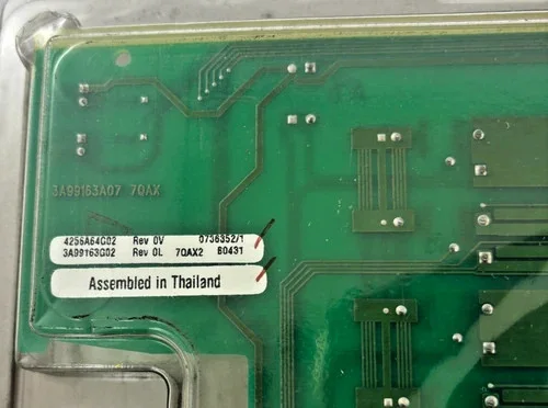 Westinghouse 4256A64G02 VME 70AX Analog Input Control Board — product image 3 of 4