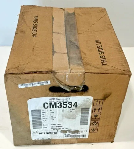 Baldor Reliance CM3534 Electric Motor 0.33 HP 1725 RPM 3-Phase TEFC 56C Frame — primary product image