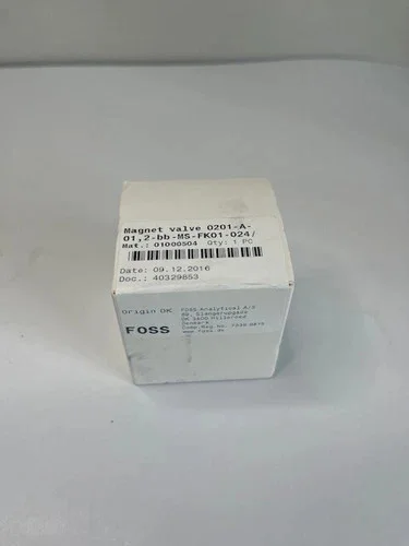 Burkert FOSS Magnet Valve 0201-A-01,2-BB-MS-FK01-024 Plunger Solenoid Valve — primary product image