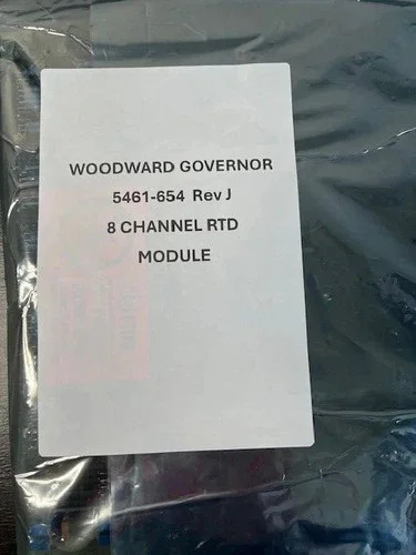 Woodward 5461-654 Rev J 8 Channel RTD Module — product image 2 of 4