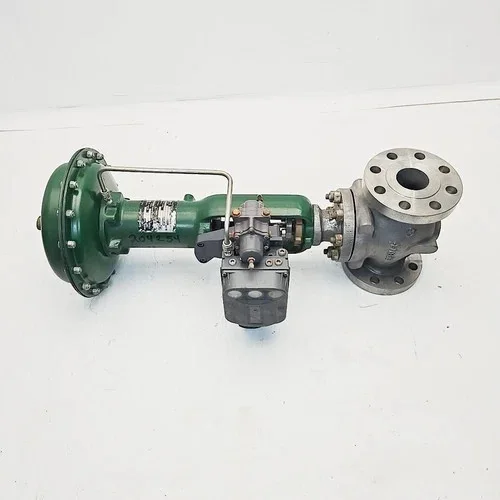 Fisher 2 1/2" ED CL-300 Control Valve CF8M with 667 Size 40 Pneumatic Actuator — product image 9 of 10