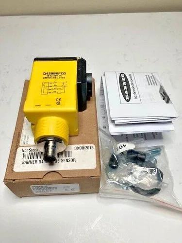 Banner Engineering Q45BB6FQ5 Infrared Fiber Optic Photoelectric Sensor — primary product image