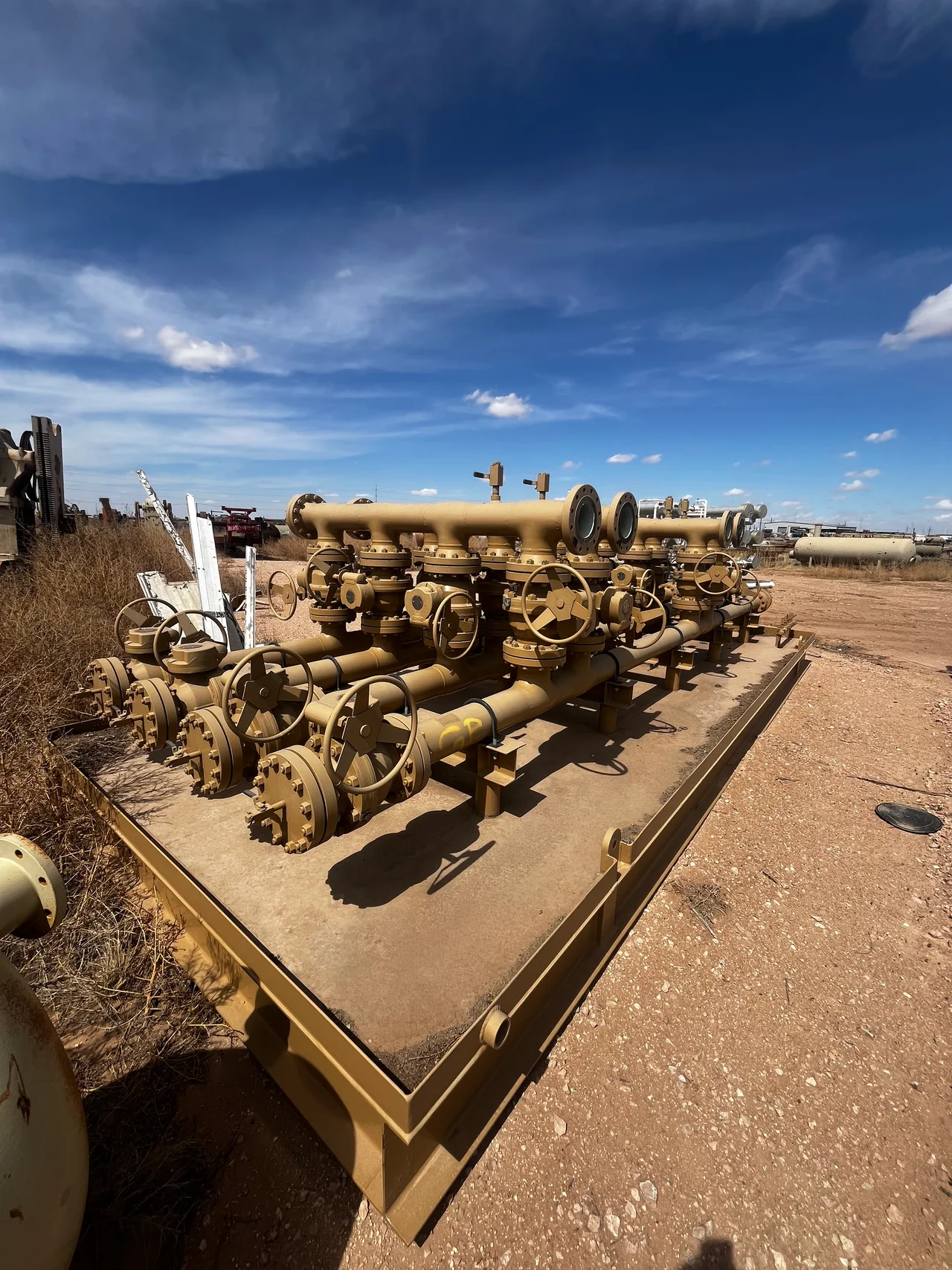 Skid-Mounted High-Pressure Valve Manifold for Oil and Gas Applications — primary product image