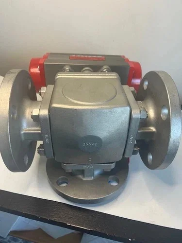 A-T Controls 2" 3-Way Ball Control Valve 31-FX-200/3RFD-XX-T with TRIAC 3R80DA Actuator — product image 3 of 7