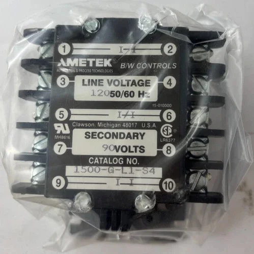 Ametek B/W Controls Liquid Level Control Relay 1500-G-L1-S4 with Enclosure — product image 3 of 6