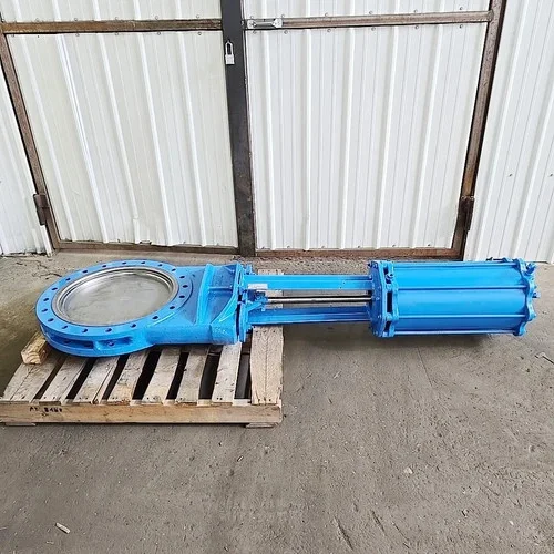 DeZURIK 20" Class 150 Actuated Knife Gate Valve 9169000 — product image 4 of 5
