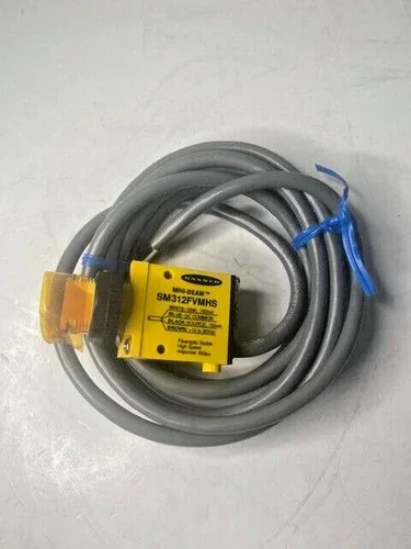 Banner Engineering Mini-Beam SM312FVMHS Fiber Optic Sensor — primary product image