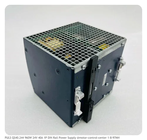 PULS QS40.244 960W 24V 40A DIN Rail Power Supply — product image 5 of 7