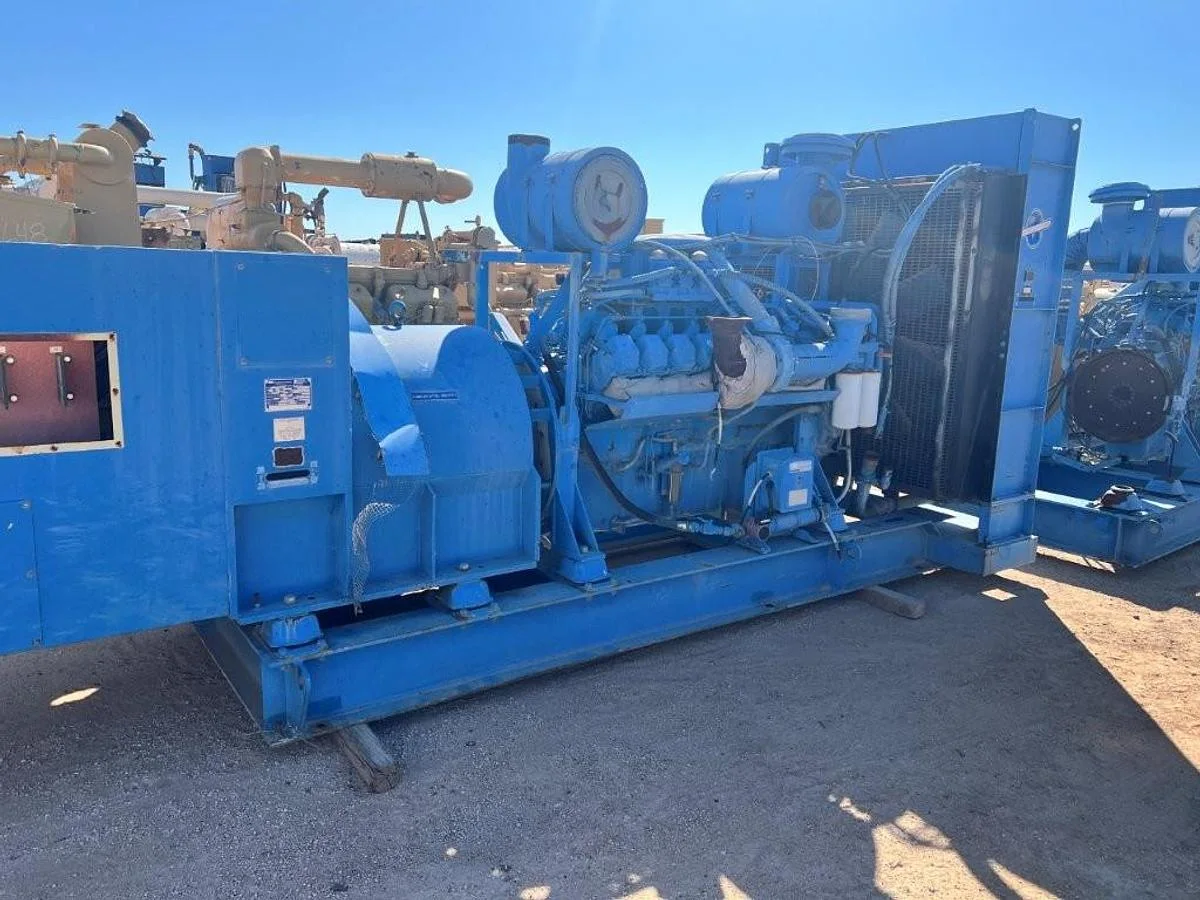 MTU Detroit Diesel 16V2000 M36 R1637M36 Diesel Engine with Radiator Skid — primary product image