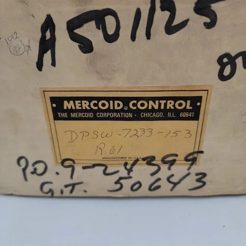 Mercoid DPSW 7233-153-R-61 Differential Pressure Switch — product image 10 of 11