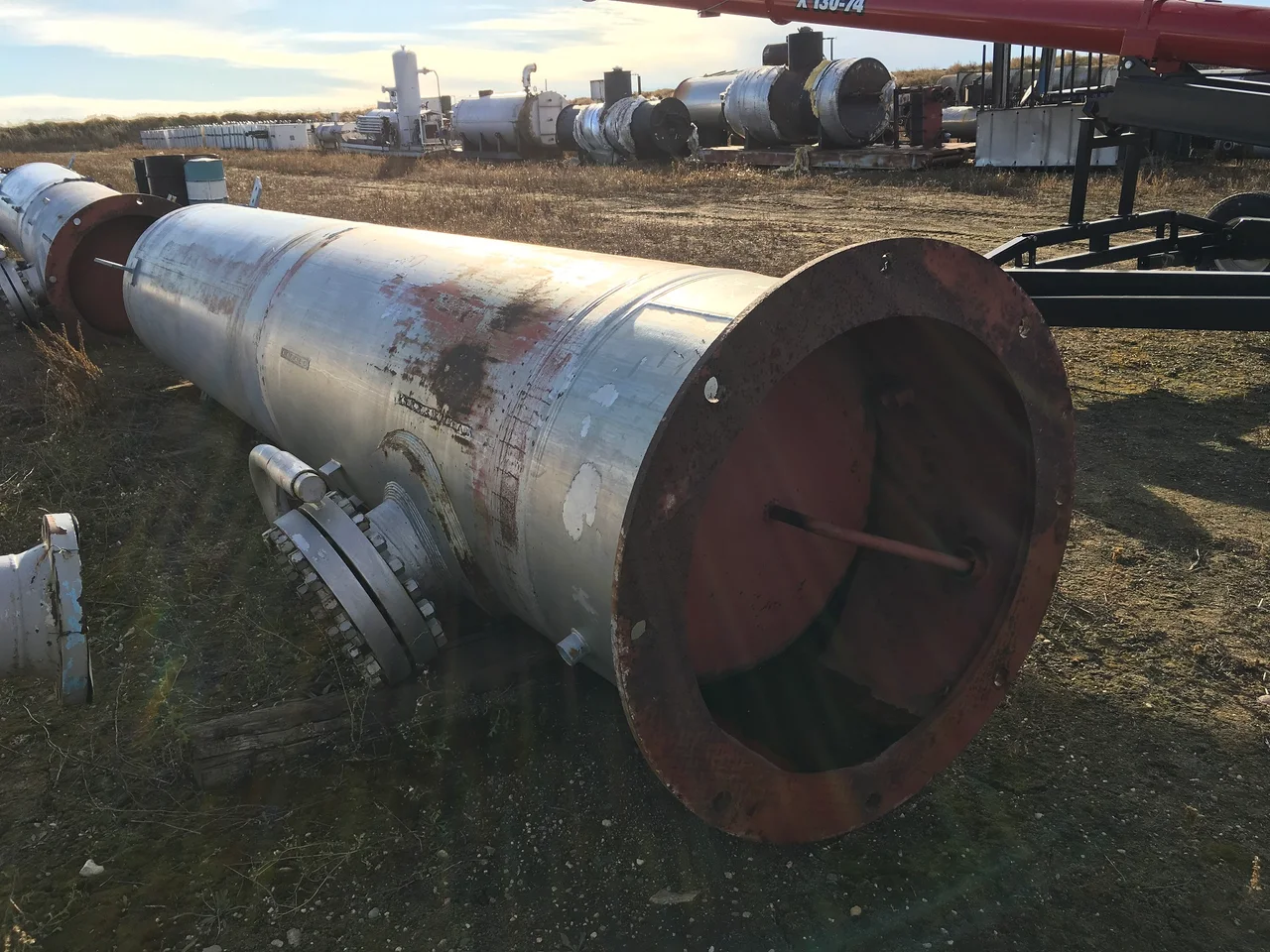 Uni-Melt Ltd. 42" x 16' Iron Sponge Pressure Vessel — primary product image