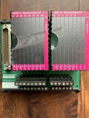 Foxboro FBM212 P0916KM-0BA Thermocouple/mV 14 Input Module — primary product image