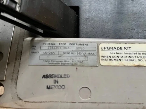 Taylor Fulscope ERIC 3-Pen Circular Chart Recorder 1911JA00104A — product image 4 of 8
