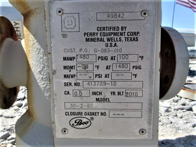 PECO Model 30-2-60J Filter Housing 8 5/8" x 11" — product image 6 of 11