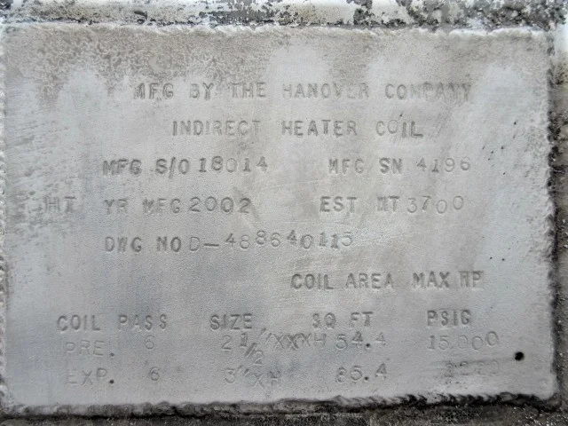 Hanover Indirect Line Heater 48" x 17'6" 1.5MM BTU — product image 10 of 19