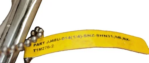 Pyromation Dual Type J Thermocouple Assembly JJ48U-014 (1/4) SNZ-8HN31, SB, BX — product image 4 of 4