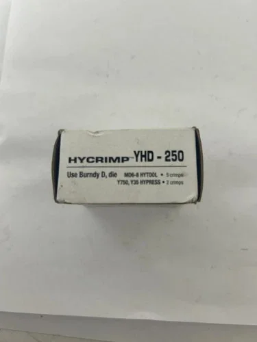 Burndy YHD250 Aluminum H-Tap Wide Range Compression Connector — product image 3 of 5