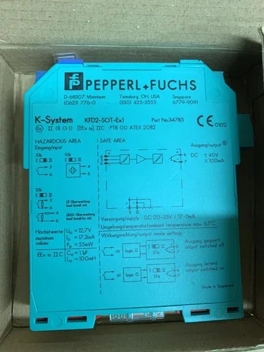 Pepperl+Fuchs KFD2-SOT-Ex1 Isolated Barrier Module — primary product image