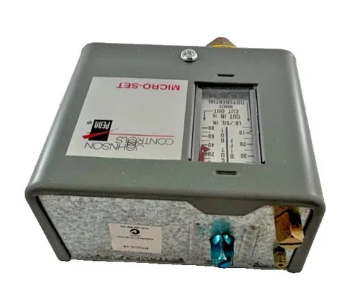 Johnson Controls P72CA-18C Micro-Set Suction Pressure Control Switch — product image 6 of 6