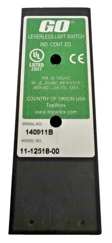 TopWorx GO Switch Leverless Limit Switch 11-12518-00 — product image 7 of 10