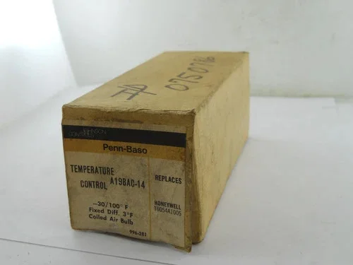 Johnson Controls Penn-Baso A19BAC-14 Temperature Control — product image 2 of 2