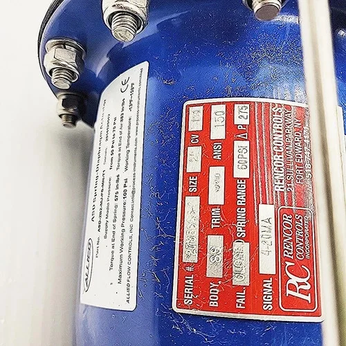FNW 940AFSHSBPPB 2-Inch Class 150 Pneumatic Actuated Ball Valve, 316 Stainless Steel — product image 3 of 4
