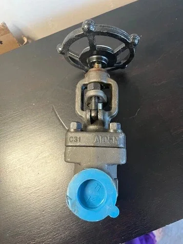 Lunkenheimer 1 Inch Globe Valve A105 Class 800 Threaded Cast Carbon Steel — primary product image