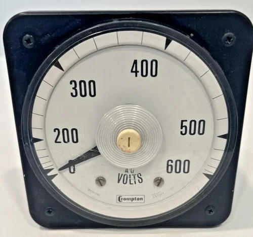 Crompton Instruments AC Voltmeter 077-08-VA-PZSJ — primary product image